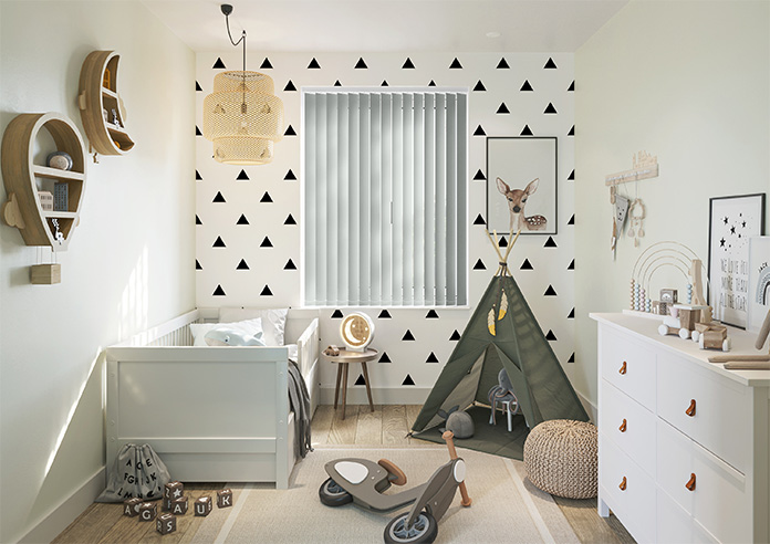 Roma (FR), Light Grey - Vertical Blind - Image 8